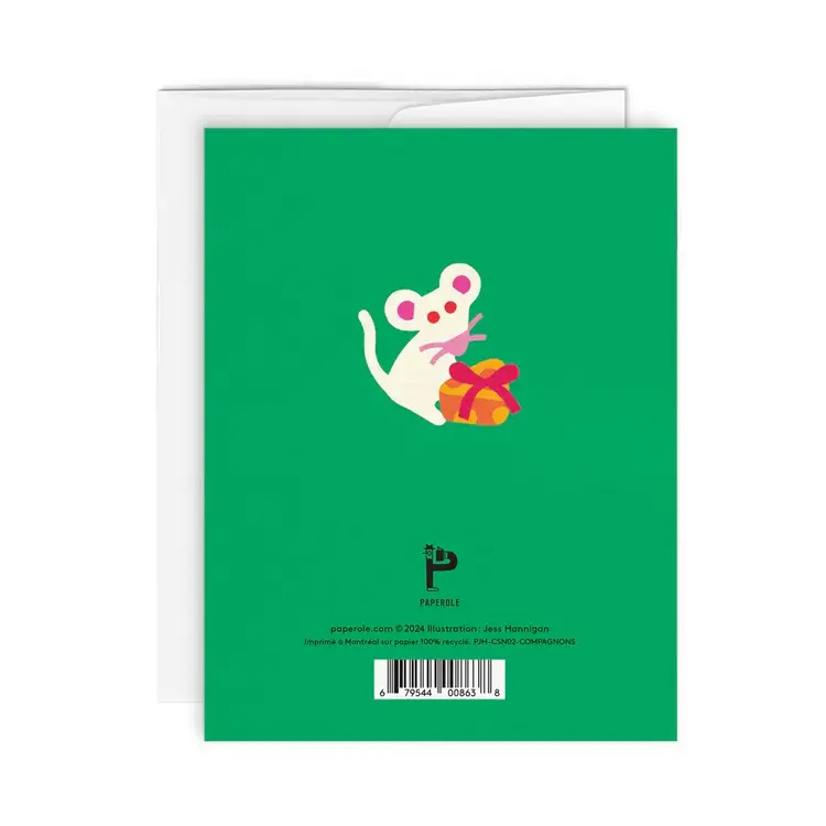 Paperole Carte de souhaits - COMPAGNONS