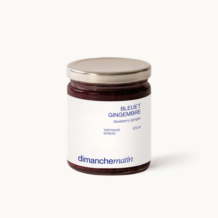Dimanche Matin Tartinade - Bleuet, Gingembre et Lime