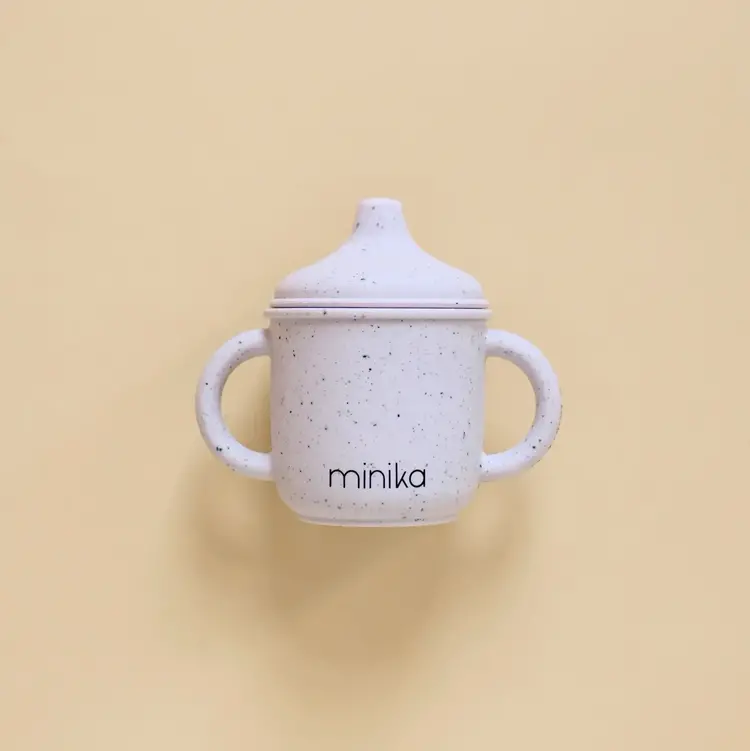 Minika Verre à bec en silicone - Lavande