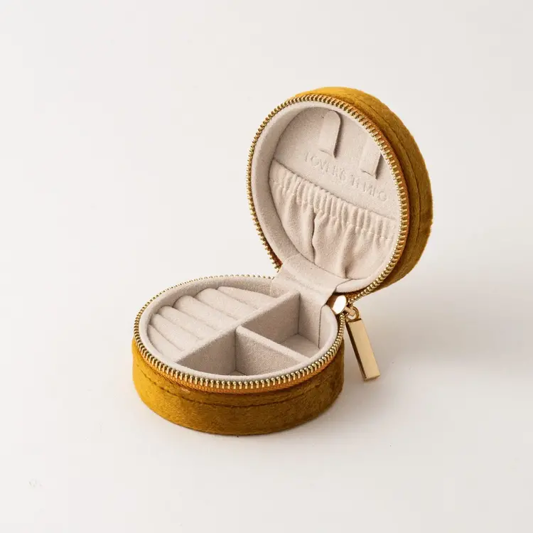 Lover's tempo Boîte à bijoux - Bon voyage - Ronde - Topaze