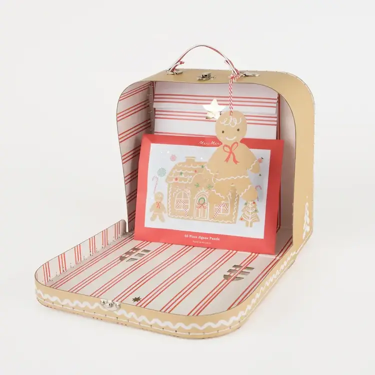 Meri Meri Valise du réveillon de Noël - Pain d'épices