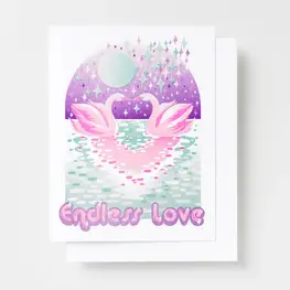 Yellow Owl Workshop Carte de souhaits - Endless Love