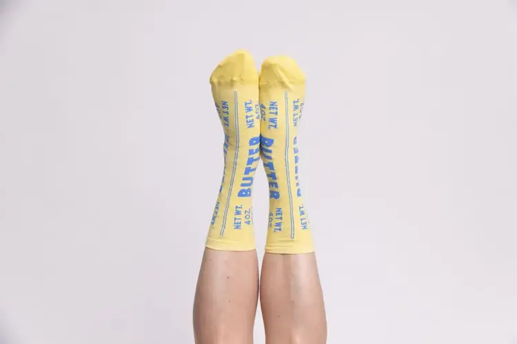 Yellow Owl Workshop Chaussettes - Beurre