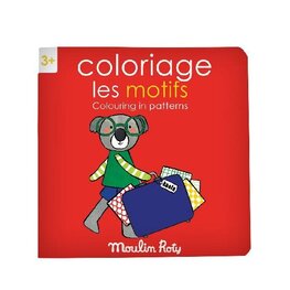 Moulin Roty Livre de coloriage - Les motifs
