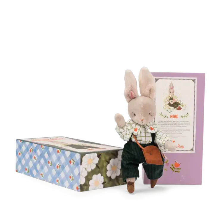 Moulin Roty Peluche - Nine le lapin