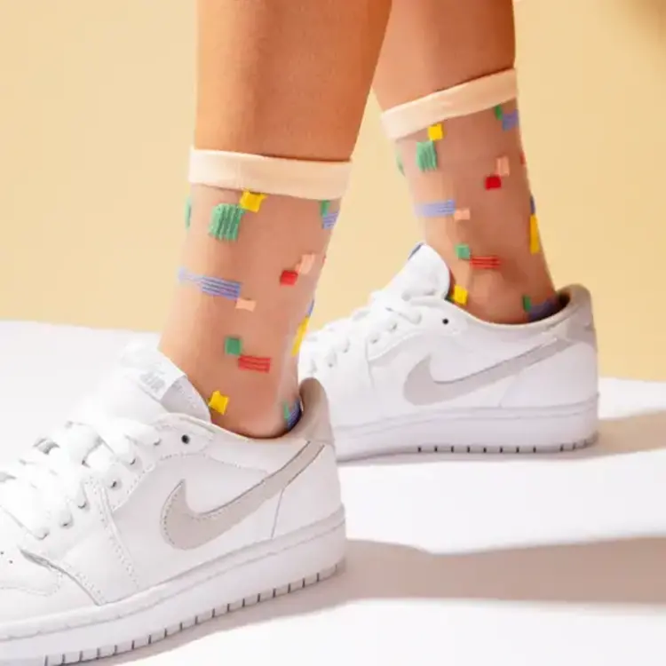 Poketo Chaussettes transparentes - Multi