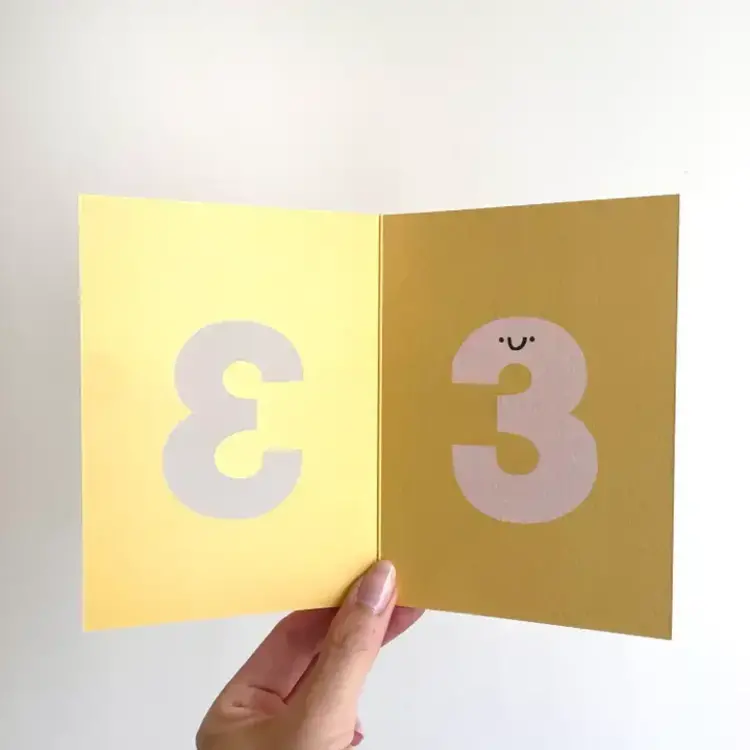 Rumble Cards Carte de souhaits - Perforée - 3