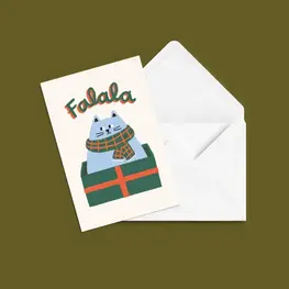 Anne-Julie Dudemaine Carte de souhaits -  Raymonde de Noël