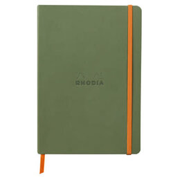 Rhodia Rhodiarama cahier souple dot A5 Sauge