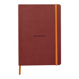 Rhodia Rhodiarama cahier souple dot A5 Nacarat