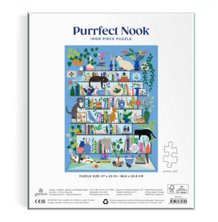 Galison Casse-tête Purrfect Nook - 1000pcs