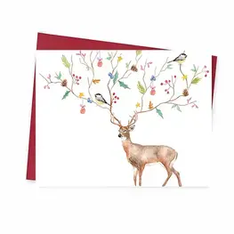 Hobeika Art Carte de souhaits - Cerf