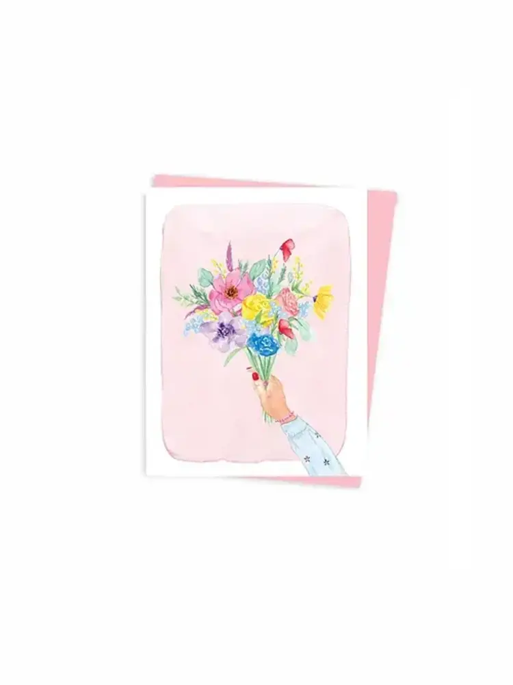 Hobeika Art Mini carte de souhaits - Un bouquet pour toi
