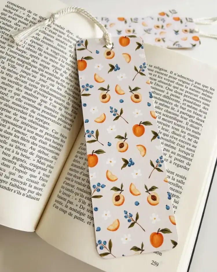 Marie-Lise Signet - Bleuets et pêches