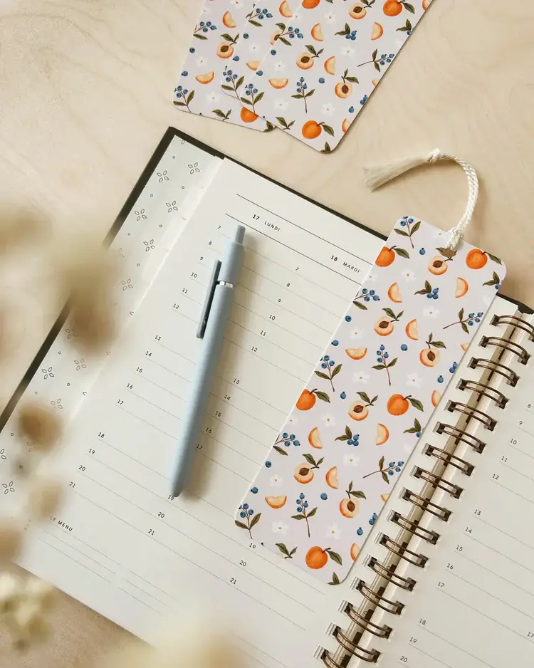 Marie-Lise Signet - Bleuets et pêches