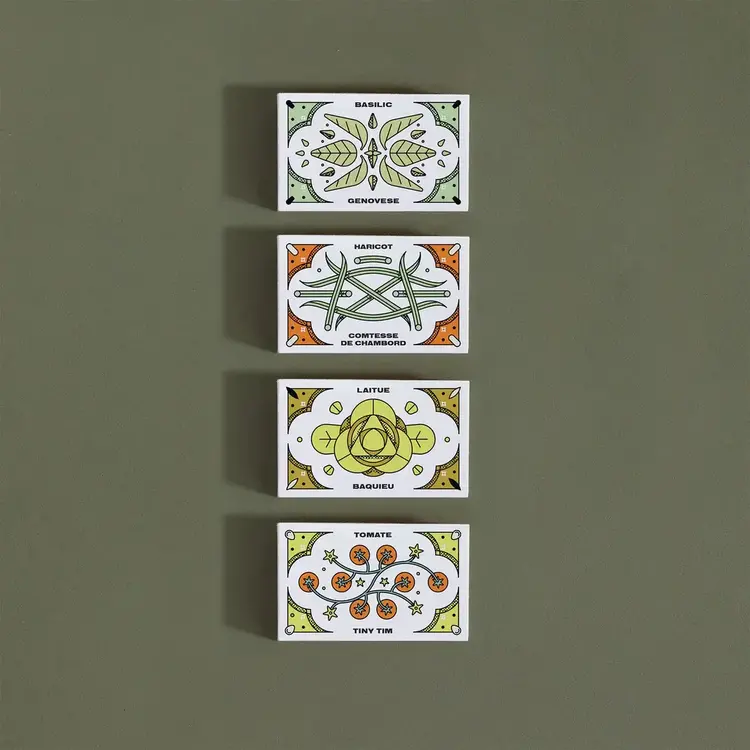 Le nutritionniste urbain Coffret de semences -  Le potager de balcon