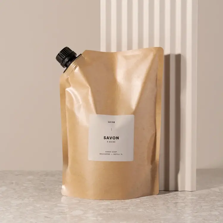 La Vie Apothicaire Savon à mains -  Eucalyptus Tangerine 1L