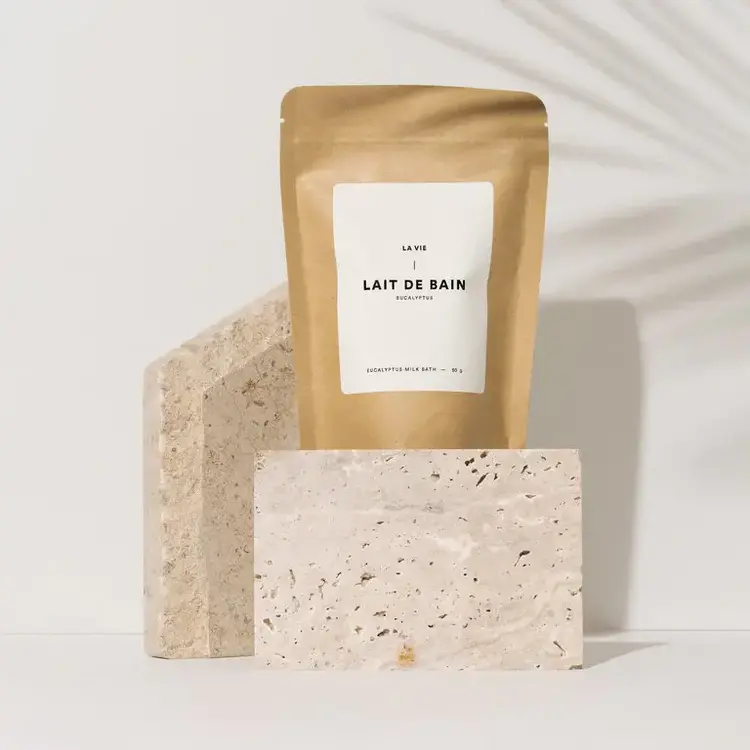 La Vie Apothicaire Lait de bain - Eucalyptus - 50 g