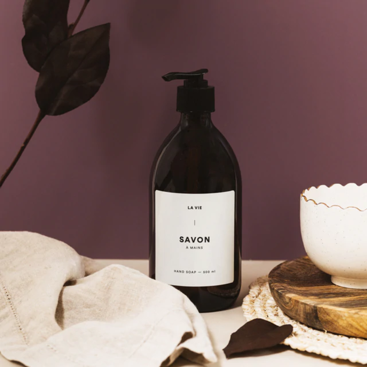 La Vie Apothicaire Savon à mains -  Lavande Orange 500 ml