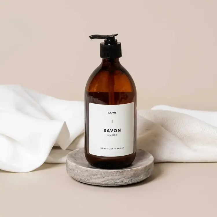 La Vie Apothicaire Savon à mains -  Romarin Pamplemousse 500 ml