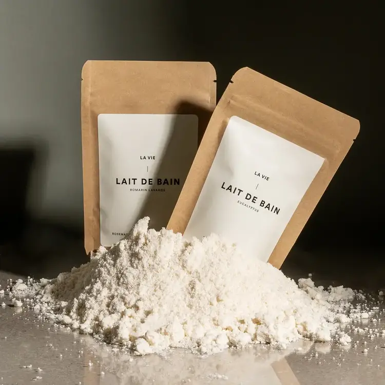 La Vie Apothicaire Lait de bain - Eucalyptus - 50 g