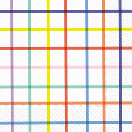 Design Design Serviettes de table - Carreaux