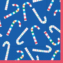 Design Design Serviettes de table - Cannes de Noël