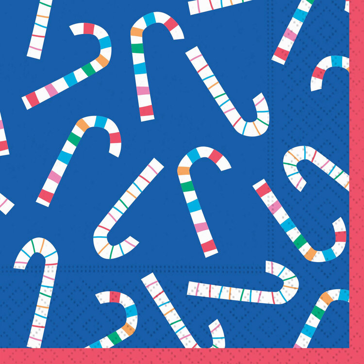 Design Design Serviettes de table - Cannes de Noël