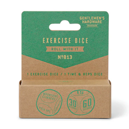 Gentlemen's Hardware Dés décisifs - Exercices physiques