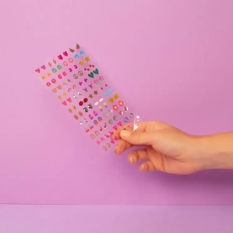 OMY Boucles d'oreilles autocollantes - Licorne