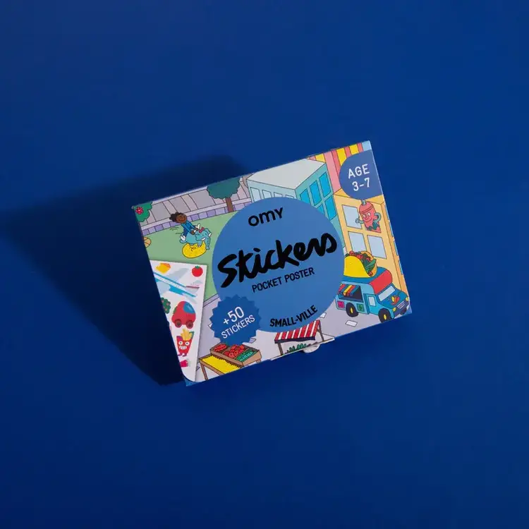 OMY Autocollants avec décor - Petite ville