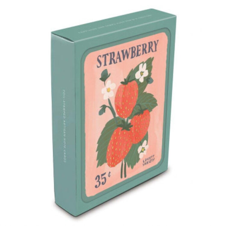 Studio Oh! Cartes de souhaits - Semences de fraises