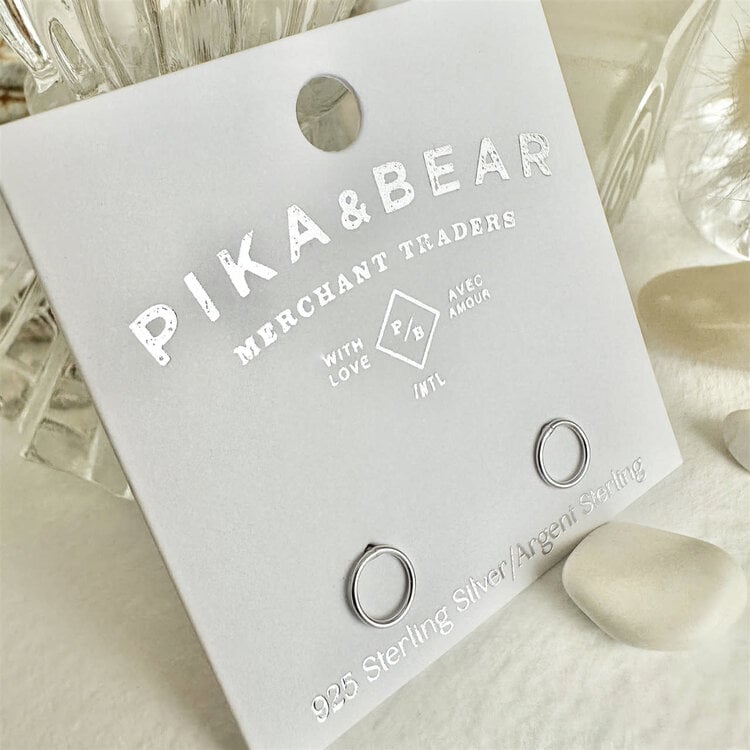 Pika & Bear Boucle d'oreilles - Éclipse