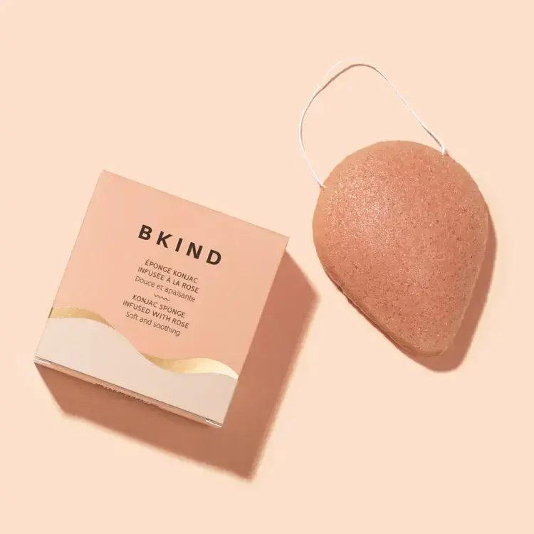 BKIND Éponge de konjac -  Rose