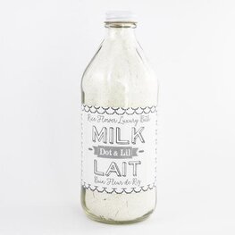 Dot & Lil Lait de bain -  Fleur de riz
