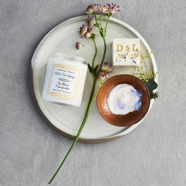 Dot & Lil Bougie -  Thé blanc & gingembre