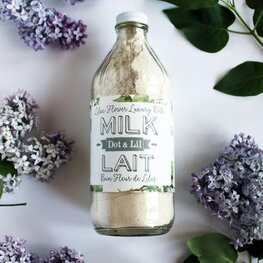 Dot & Lil Lait de bain -  Fleur de lilas