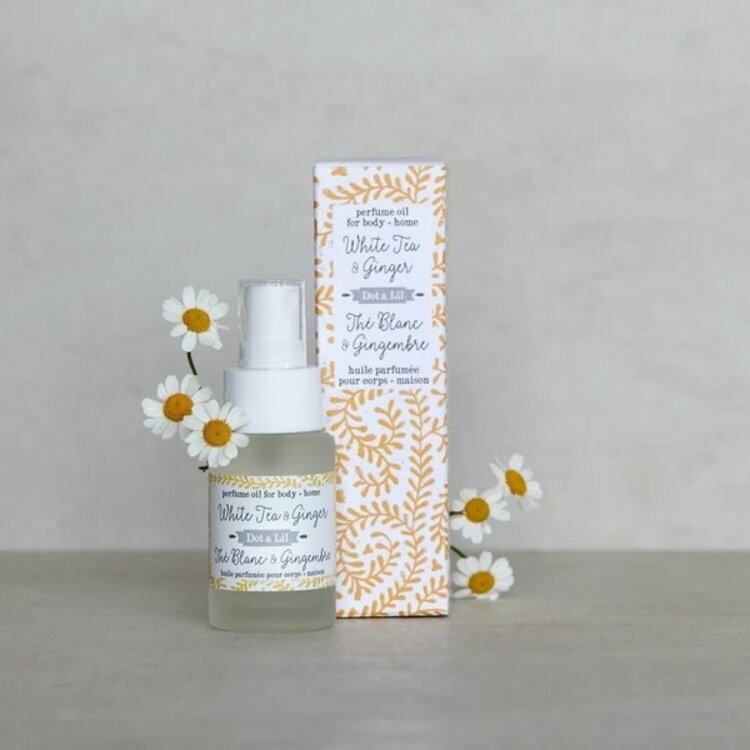 Dot & Lil Huile parfumée -  Thé blanc & gingembre