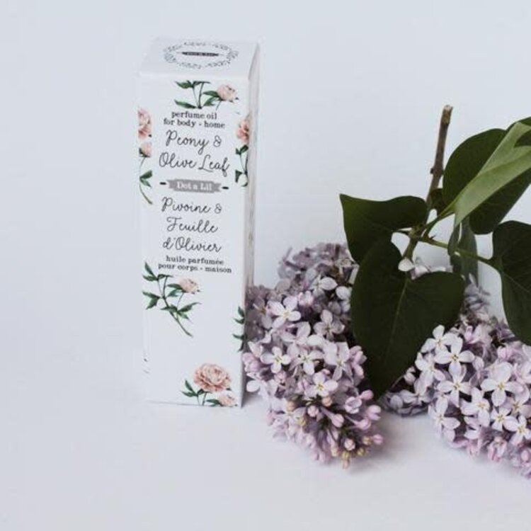 Dot & Lil Huile parfumée -  Pivoine & feuille d'olivier