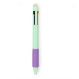 Kikkerland Stylo effaçable multicolore - Turquoise et violet