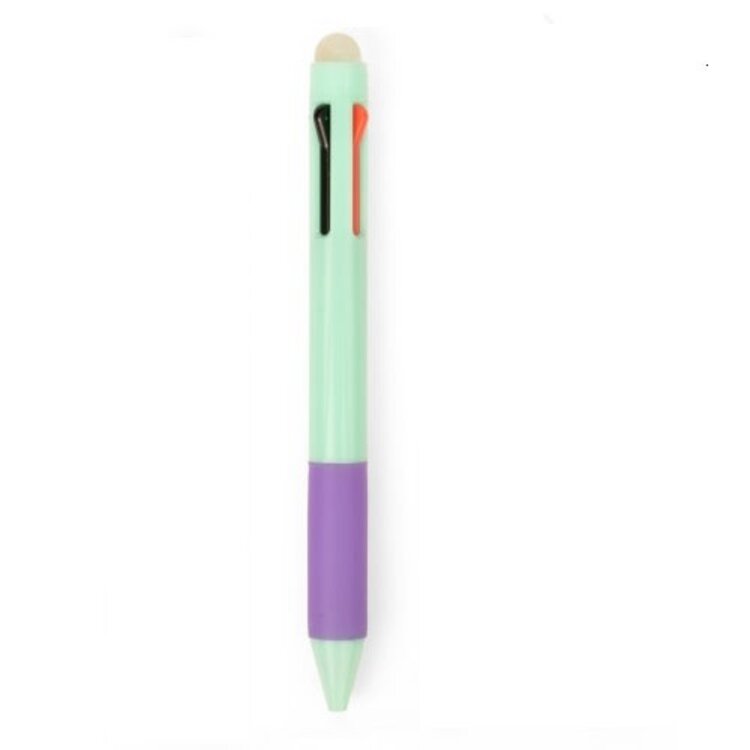 Kikkerland Stylo effaçable multicolore - Turquoise et violet