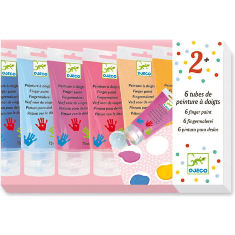 Djeco Tubes de gouache (6) Sweet