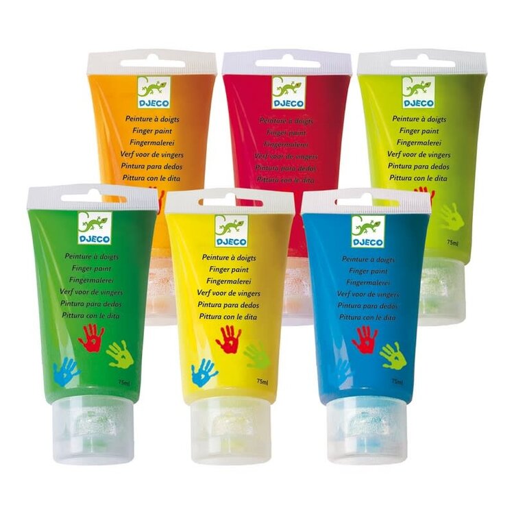 Djeco Tubes de gouache (6) Classique