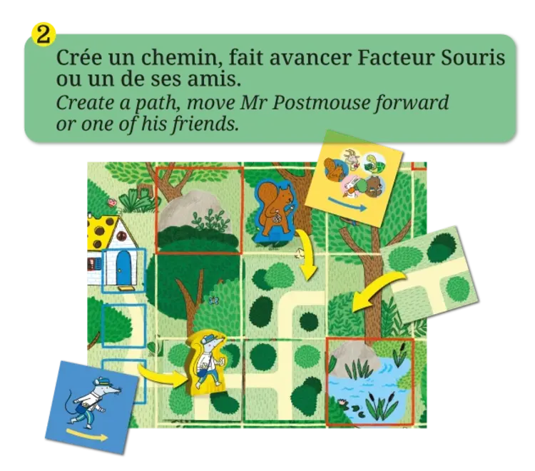 Oka Luda Jeu - Le pique-nique de facteur souris