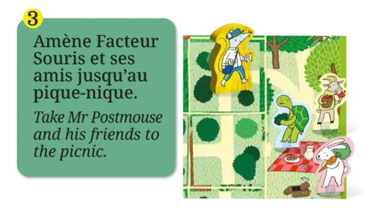 Oka Luda Jeu - Le pique-nique de facteur souris