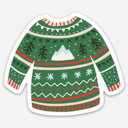 Boucle et Papier Autcollant - Ugly Sweater