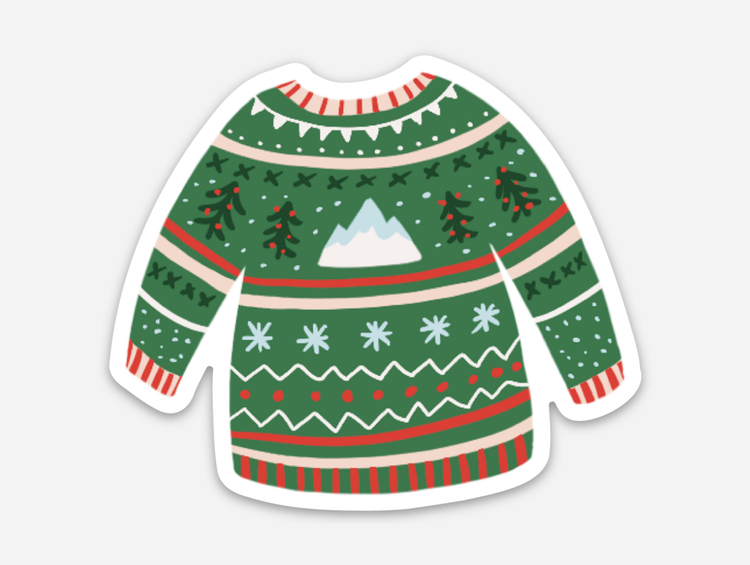 Boucle et Papier Autcollant - Ugly Sweater