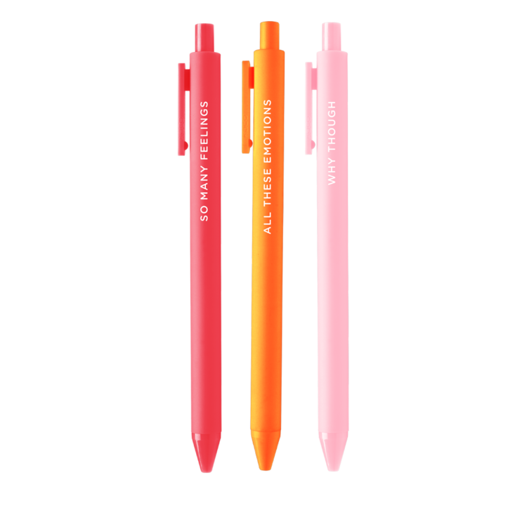 Talking out of turn Ensemble de stylos Jotter-  Emotional