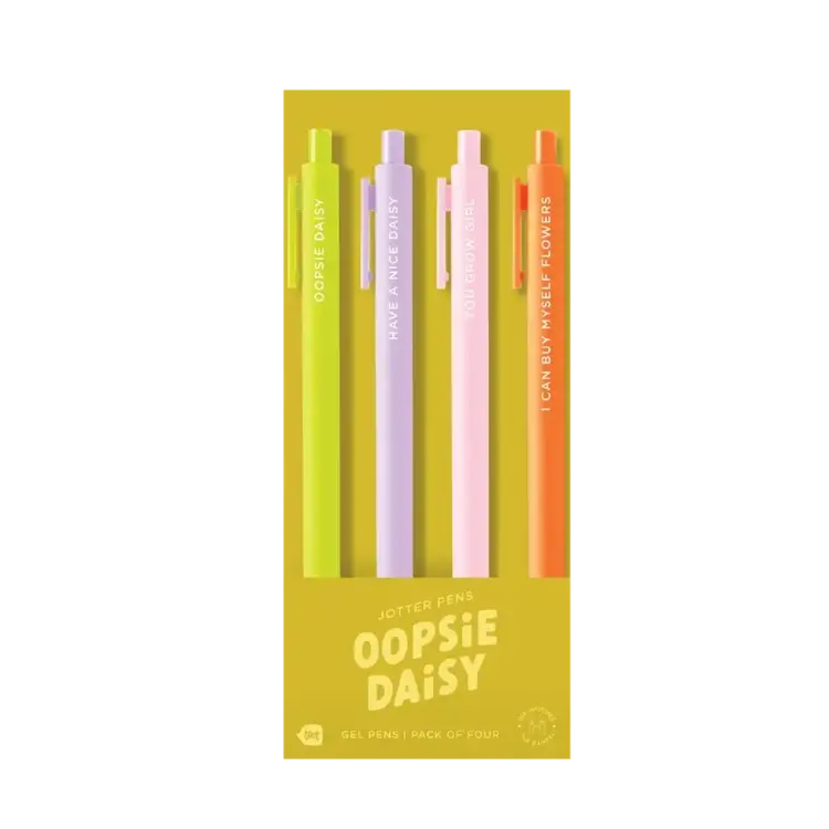 Talking out of turn Ensemble de stylo Jotter - Oopsie Daisy