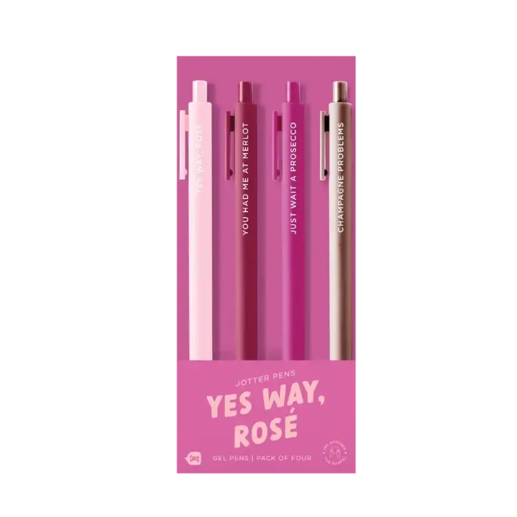 Talking out of turn Ensemble de stylo Jotter - Yes Way, Rosé